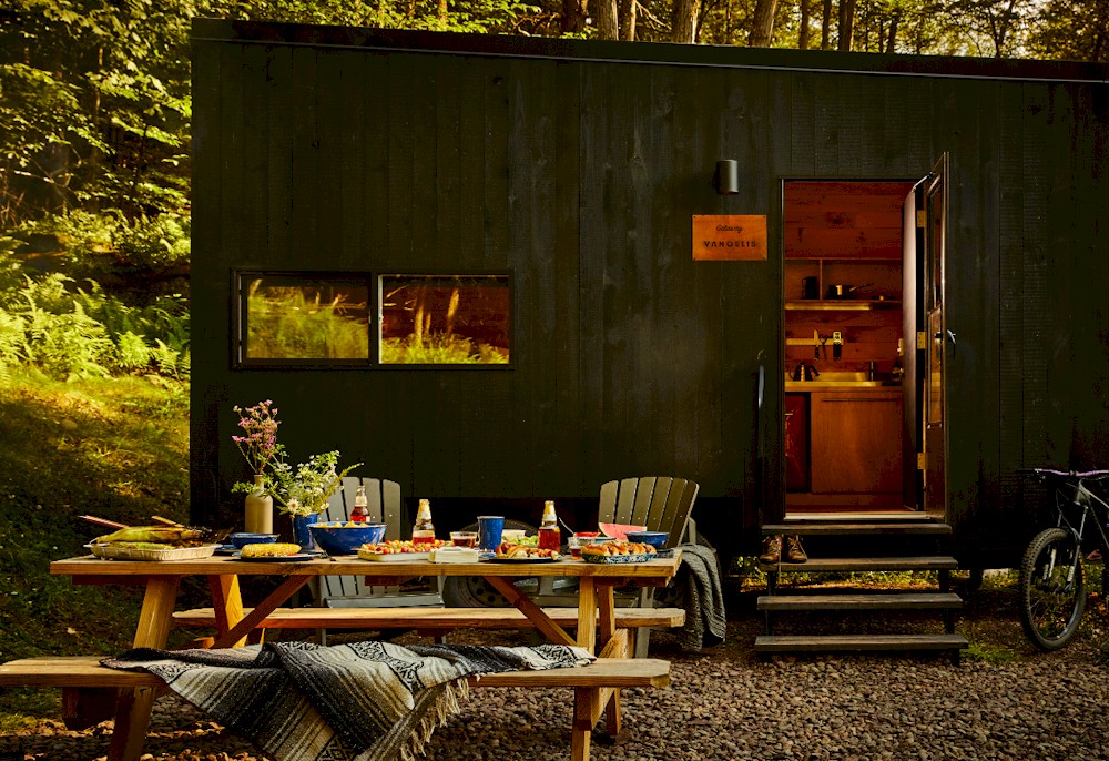 Postcard Cabins Western Catskills